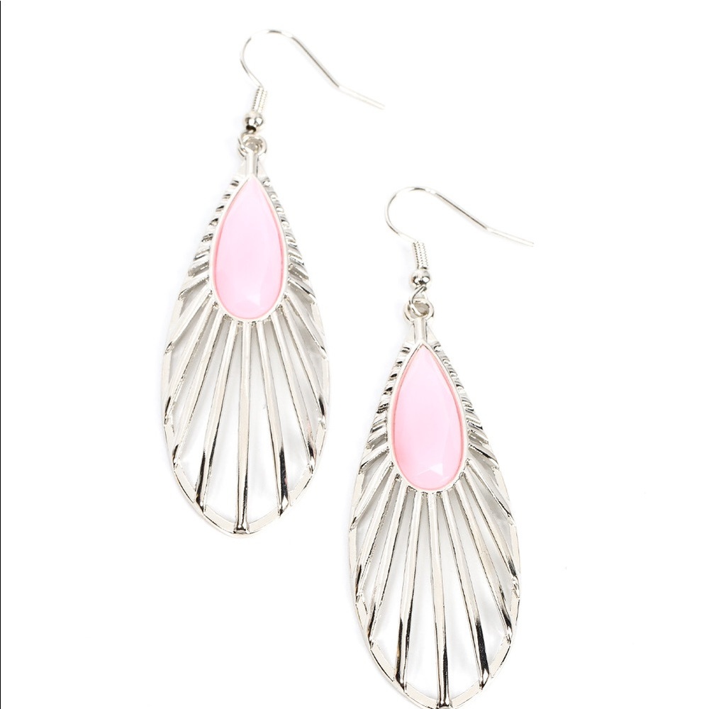 WING-A-Ding-Ding - Pink earrings